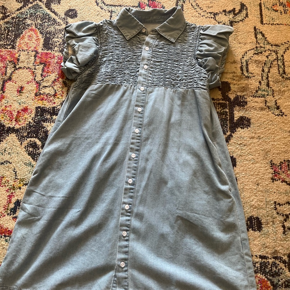 Stylish Blue Kids Dress